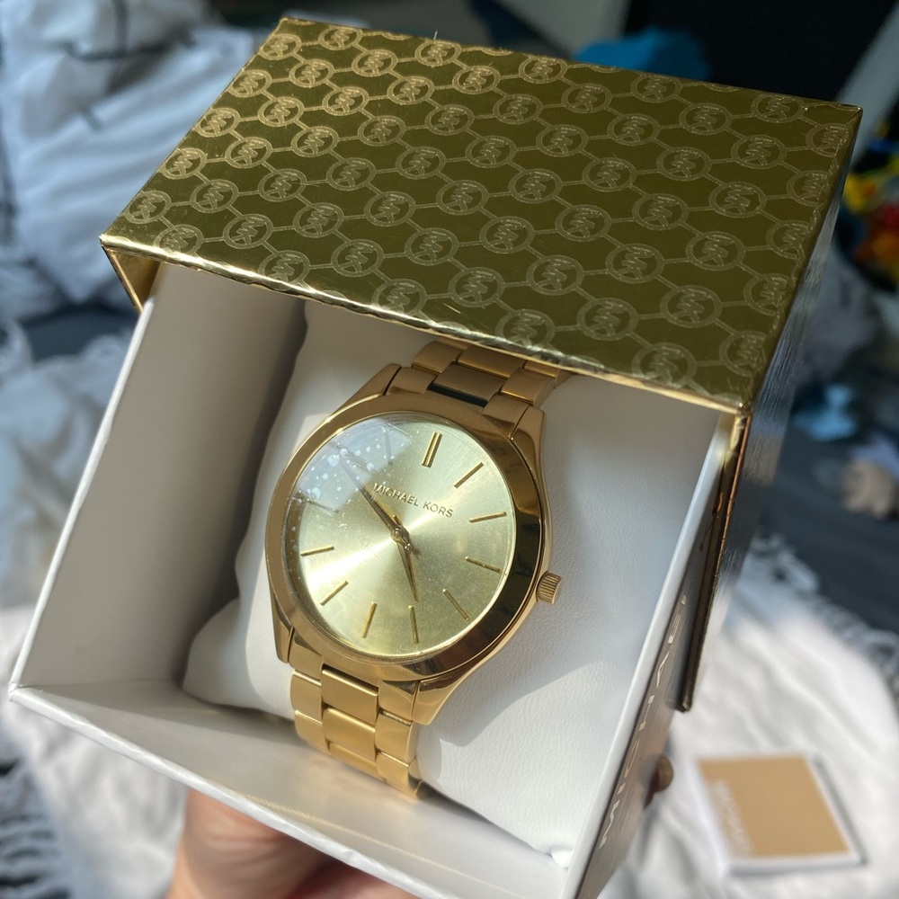 Michael Kors Gold Watch - Picture 3 of 5